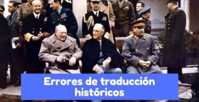 Los mayores errores de traducción en la Historia