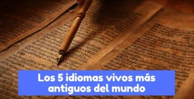 los idiomas más antiguos del mundo
