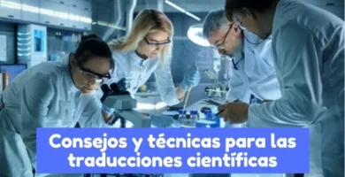 técnicas a la hora de realizar traducciones técnicas
